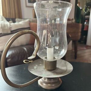 Vintage Hurricane Table Lamp